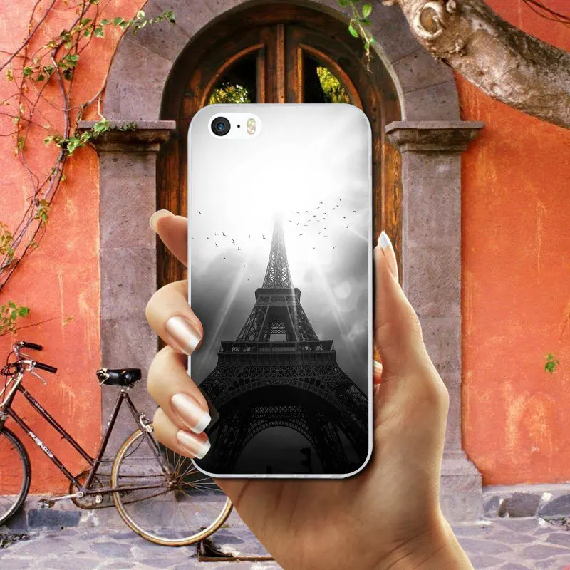 Мягкий ТПУ силиконовый чехол для iPhone 8 7 6 6S Plus X XR XS Max 10 5 мобильный телефон SE 5C Чехол
