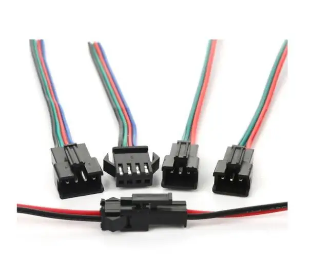 SM Male &amp female jst Connecto 4pin Wire cable pigtail Plug Free shipping | Обустройство дома