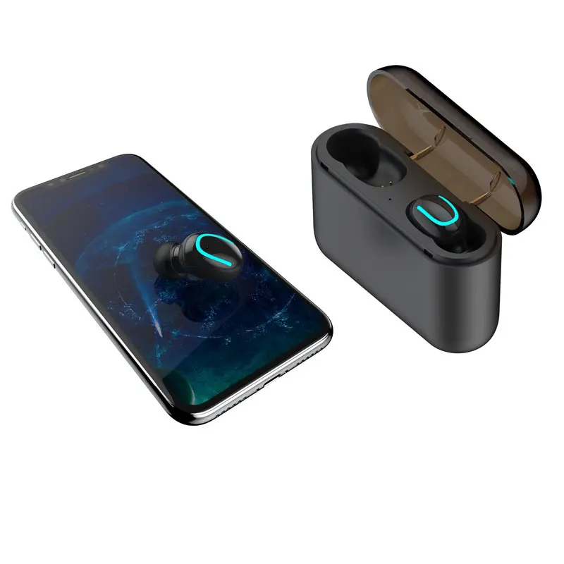 Наушники вкладыши TWS с наушники Беспроводной 5D стерео Bluetooth мини