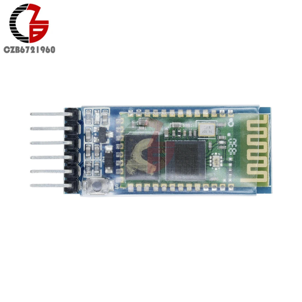 HC05 HC-05 Master Slave 6Pin JY-MCU анти-обратный беспроводной Bluetooth RF приемопередатчик серийный модуль 3,3 В для Arduino