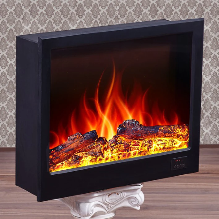 Электрический камин вставка firebox горелка светодиодный оптический искусственные украшения пламени
