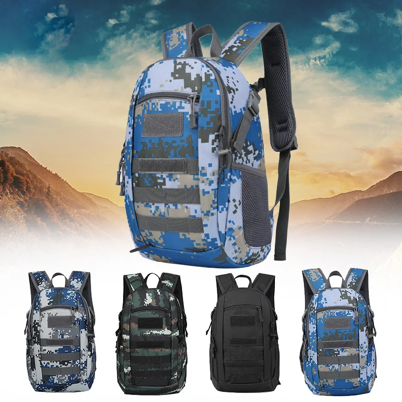

30L Camo Tactical Backpack Military Army Mochila Waterproof Hiking Hunting Backpack Tourist Rucksack Sports Bag