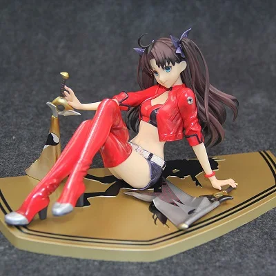 rin no retail box Fate Stay Night Нерон Клавдий саблей фигурка гоночный Тосака Рин сексуальная модель куклы Коллекция украшений фигурка Рождество - Цвет: rin no retail box