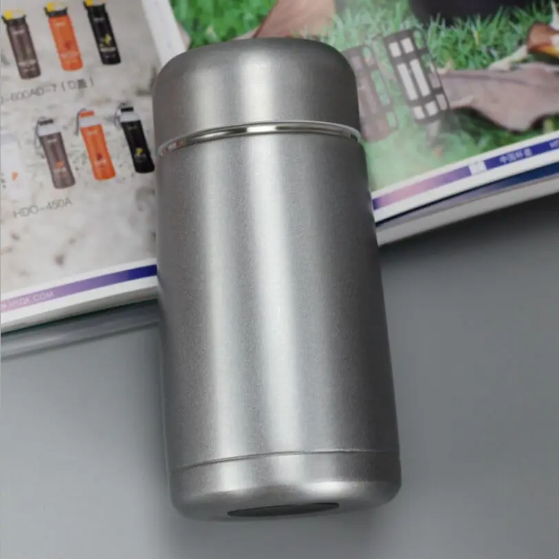 Thermos Bottle Coffee Mug Thermos Vacuum Mug Stainless Steel Coffee Cup Portable Selfdriving Water Thermos Vacuum Flask 320ML - Цвет: 2