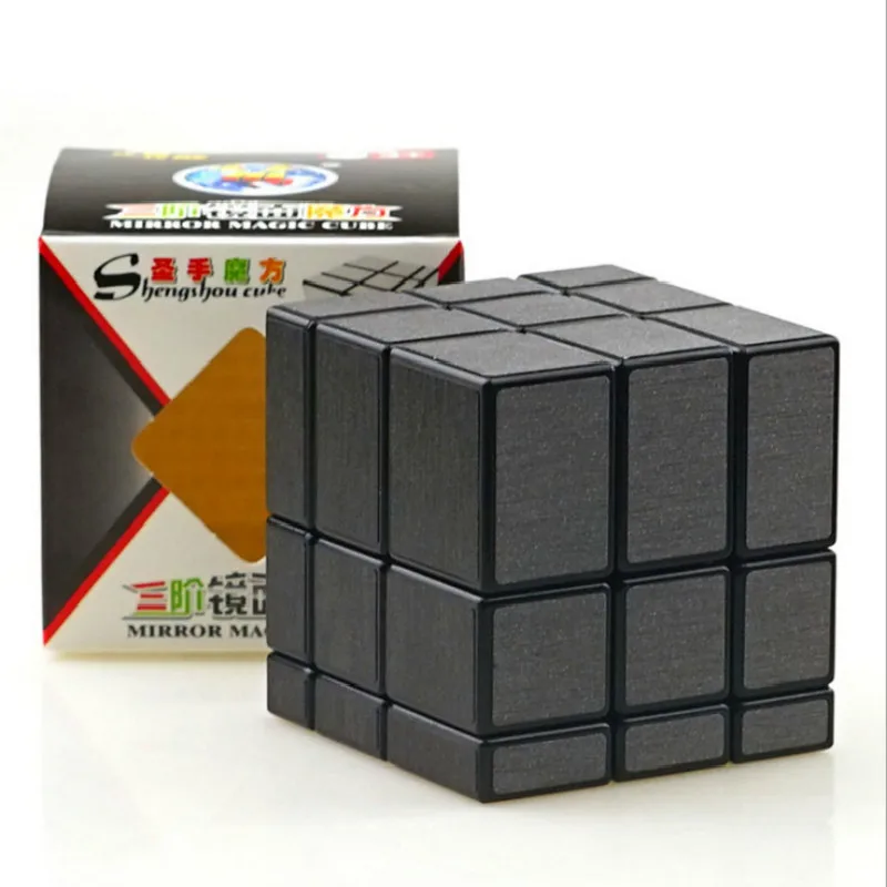 3x3x3 Кубик матовая Серебряная зеркальная лапша неравный инопланетянин Нео Куб 60