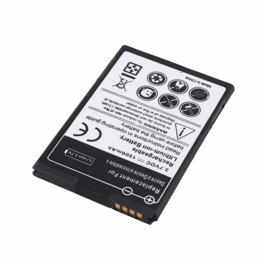 1500 мАч запасная батарея для мобильного телефона HTC Desire 2 Z G11 G12 S Incredible S510e A9393 Mozart T8686