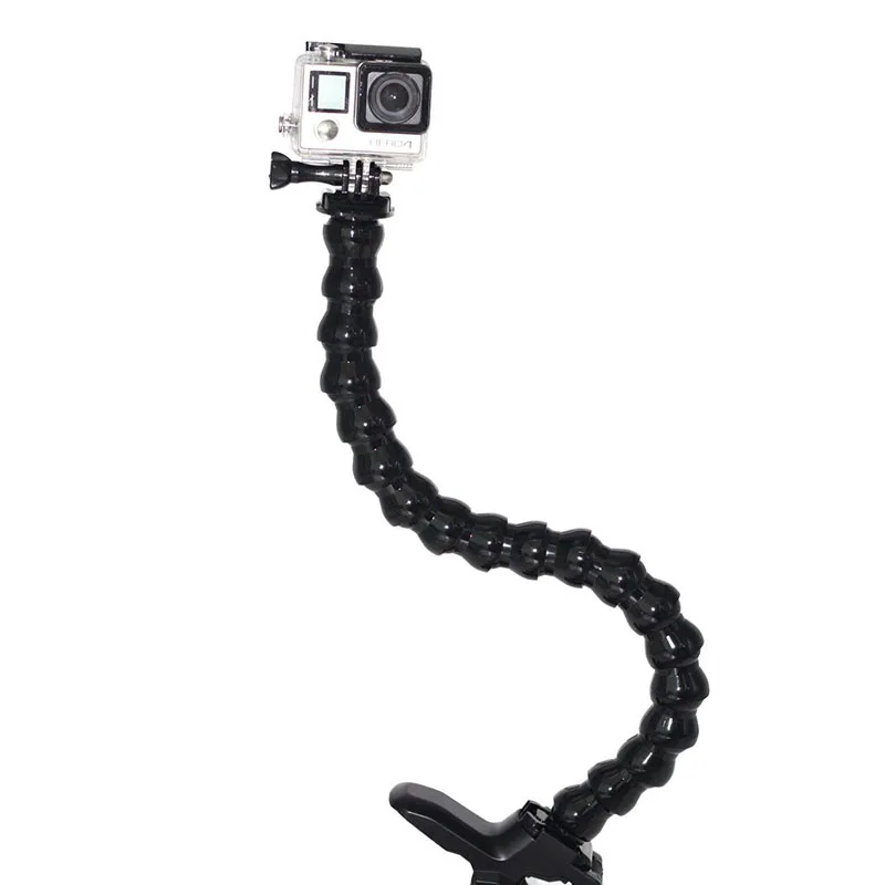 Гибкий зажим для Gopro Hero 9 8 7 6 5 4 Session аксессуары Go pro Xiaomi Yi AKASO SJCAM EKEN | Электроника
