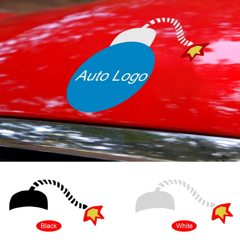 Забавные автомобильные наклейки и с логотипом для Volkswagen VW Polo Passat B5 B6 Bora