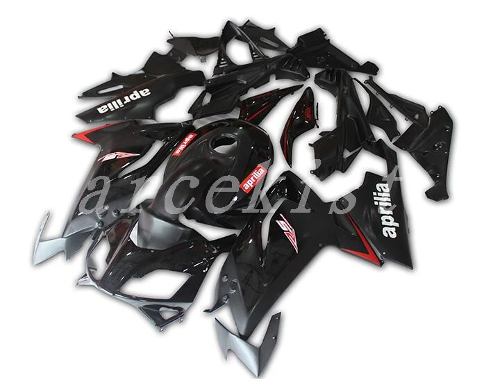 

Новый ABS Полный комплект обтекателя + крышка бака подходит для Aprilia RS125 06 07 08 09 10 11 RS 125 2006 2011 Обтекатели на заказ черный цвет