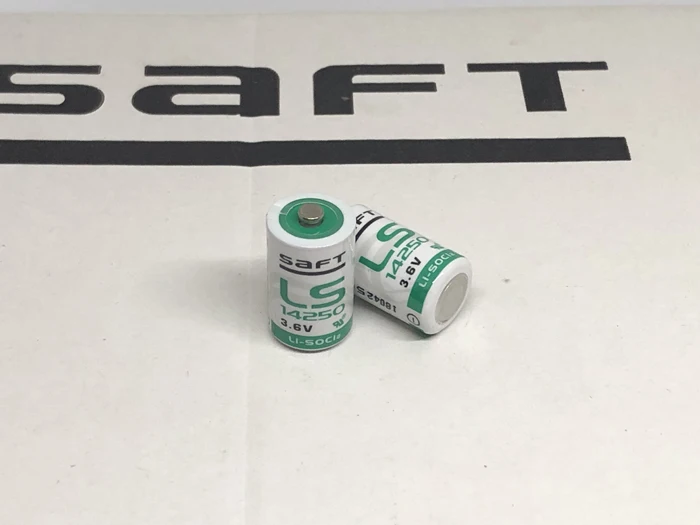 Оптовая продажа 100 шт./лот новинка оригинал SAFT LS14250 14250 AA 3 6 В 900 мАч Тионилхлорид