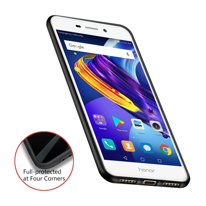 EiiMoo Case For Honor 6C Pro Jmm-L22 5.2&quot Cover 6 C Cartoon Paint Soft Tpu Silicone Back | Мобильные телефоны и