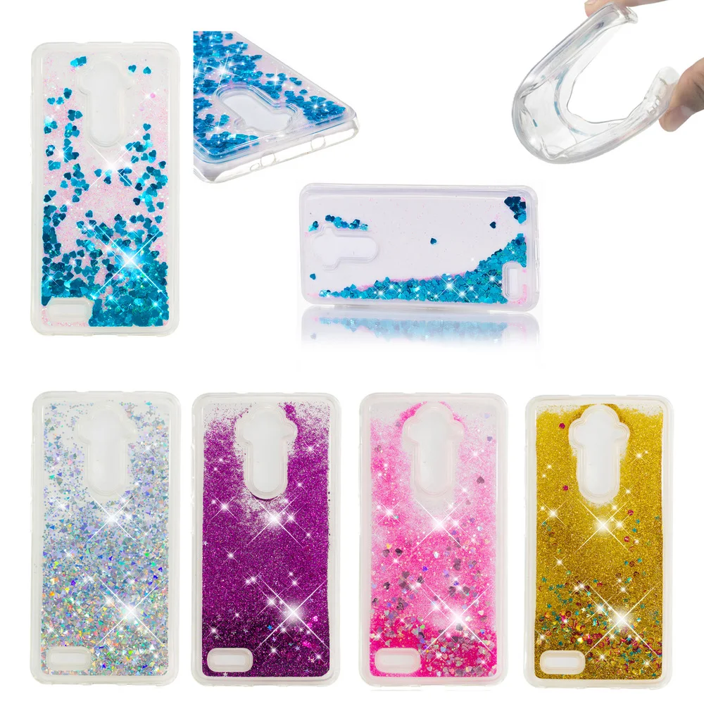 Милый блестящий чехол для ZTE Blade X Max Max3 XL Bling Dynamic Quicksand Liquid Soft Full Cover N9560 Z963 Z981 Z983 Z986