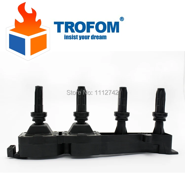 Катушка зажигания для CITROEN BERLINGO C2 C3 C4 SAXO Peugeot 106 1 6 16V 597056 5970 56 96213086 9621308680 5970A2 5970.A2