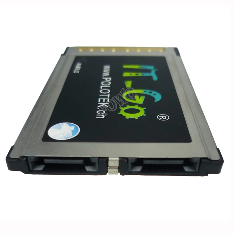 ESATA extender Cardbus для eSATA конвертер PCMCIA адаптер к 2 Порты II | Компьютеры и офис