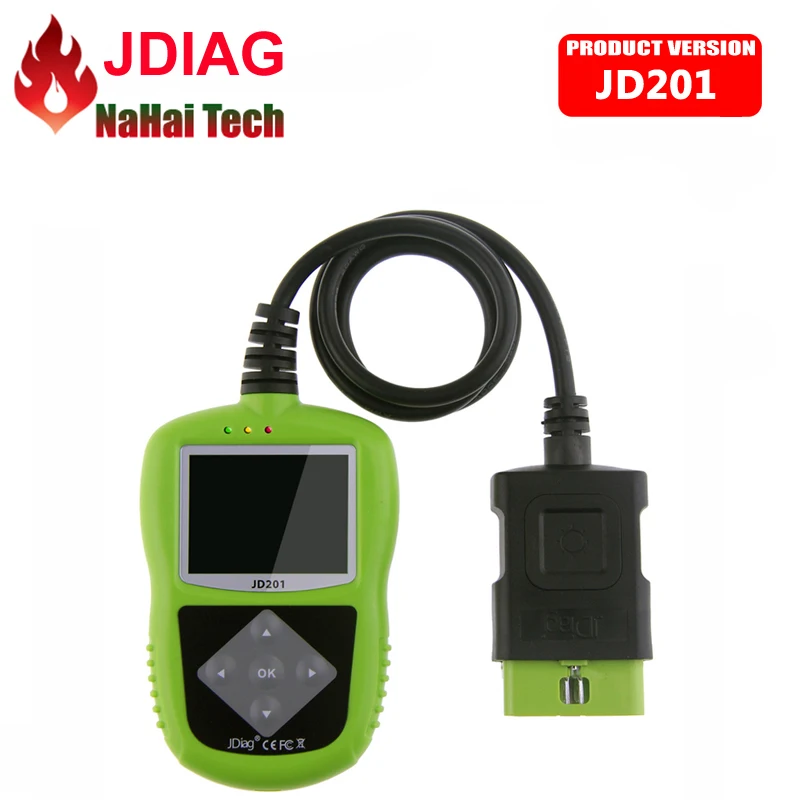 Бесплатная доставка оригинальный считыватель кодов JDiag JD201 аналогичный