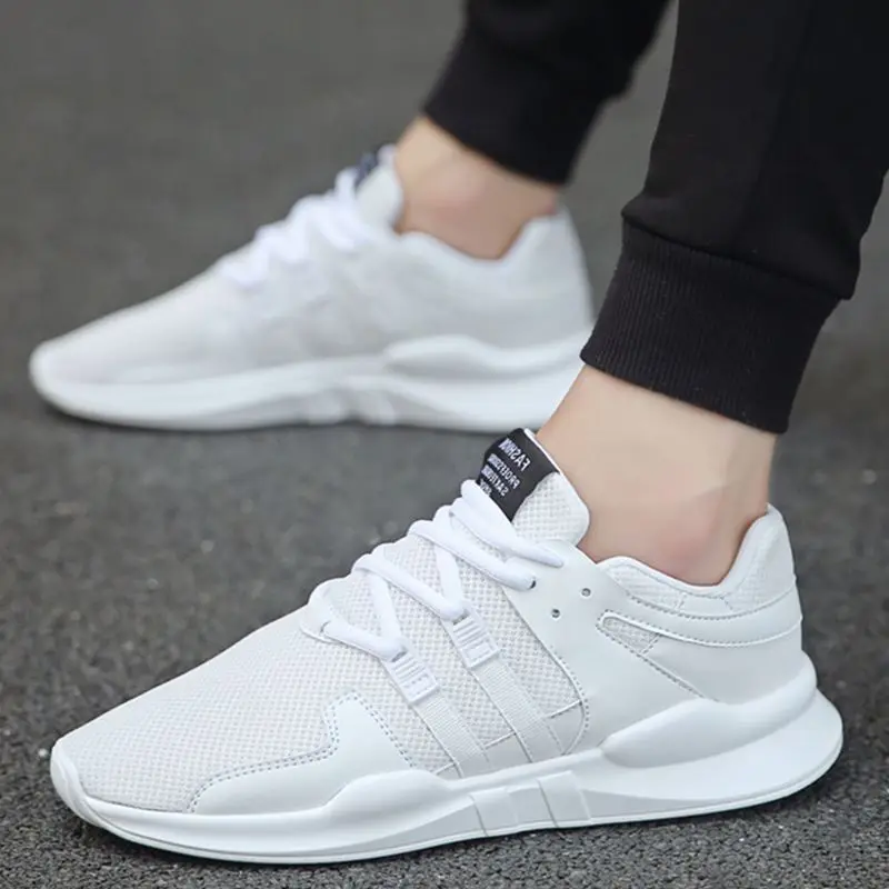 KUYOMENS Lightweight sneakers fashion Autumn famous brand Lace-up Style Shoes Comfortable Casual Men adult Footwear | Обувь