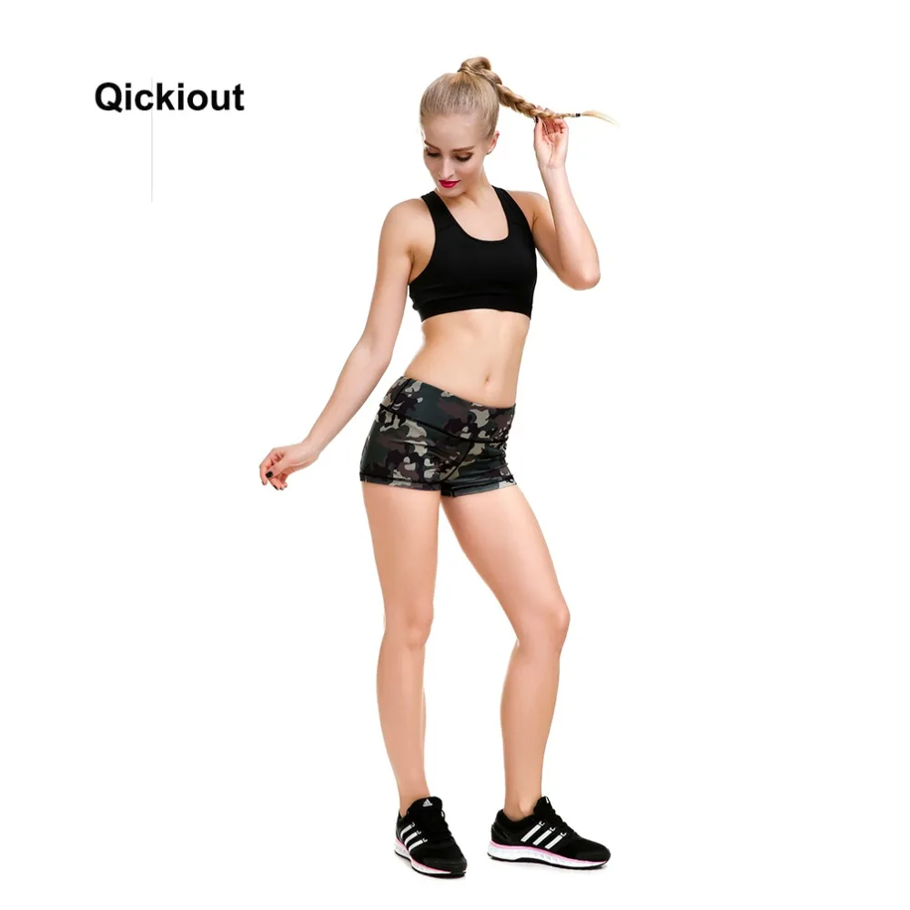 Шорты Qickitout Новый принтом в виде надписей спортивные быстрое высыхание Для