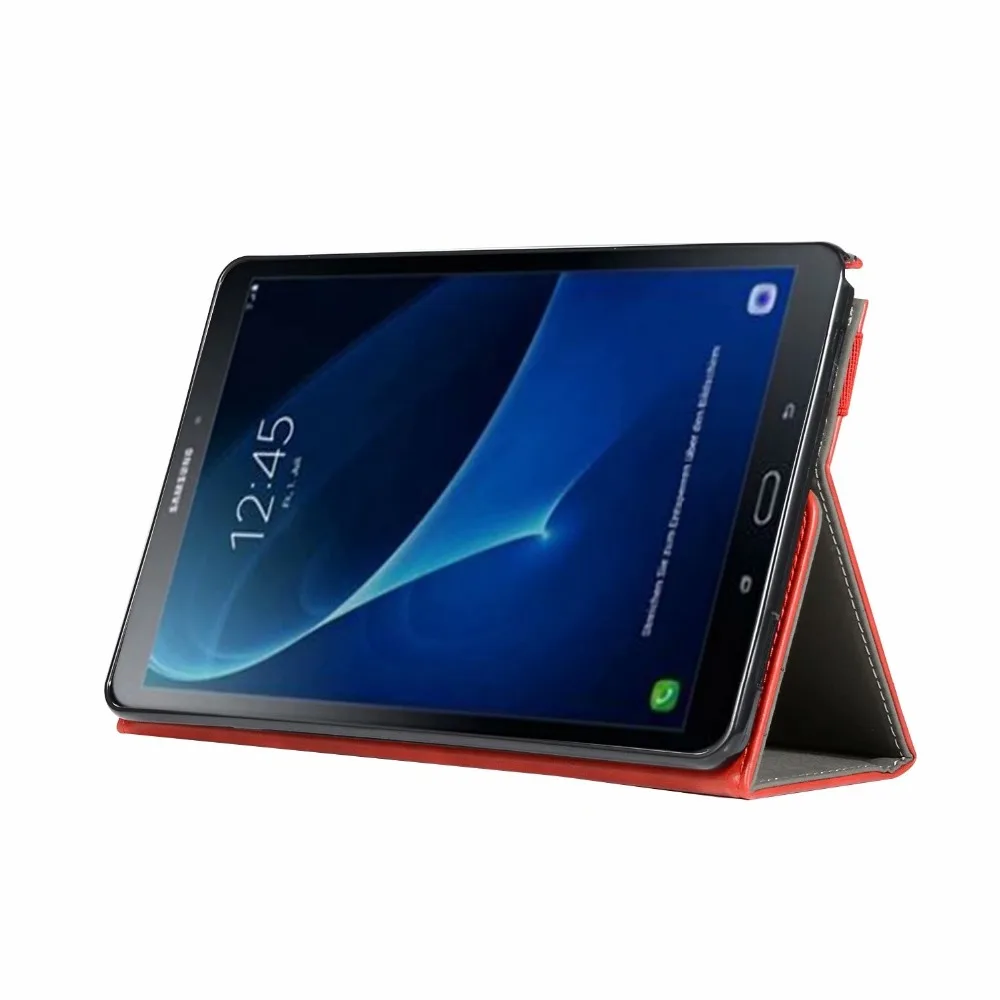 Кожаный чехол из искусственной кожи для Samsung Galaxy Tab A 6 A6 10 1 P580 P585 S-Pen version (NOT TAB T580)