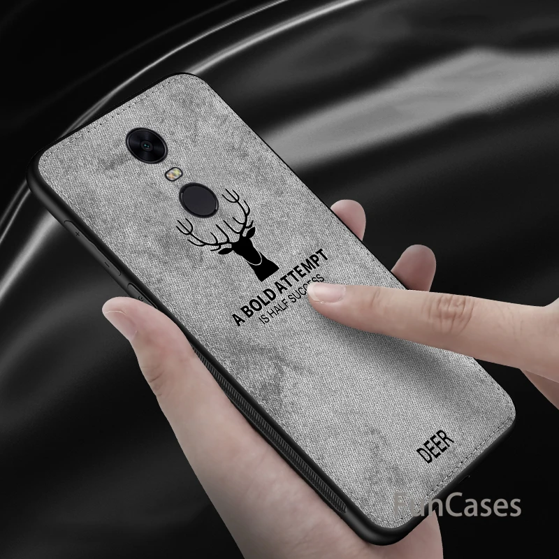 Классический тканевый чехол для Xiaomi Redmi Note 4X 4 глобальная версия мягкая