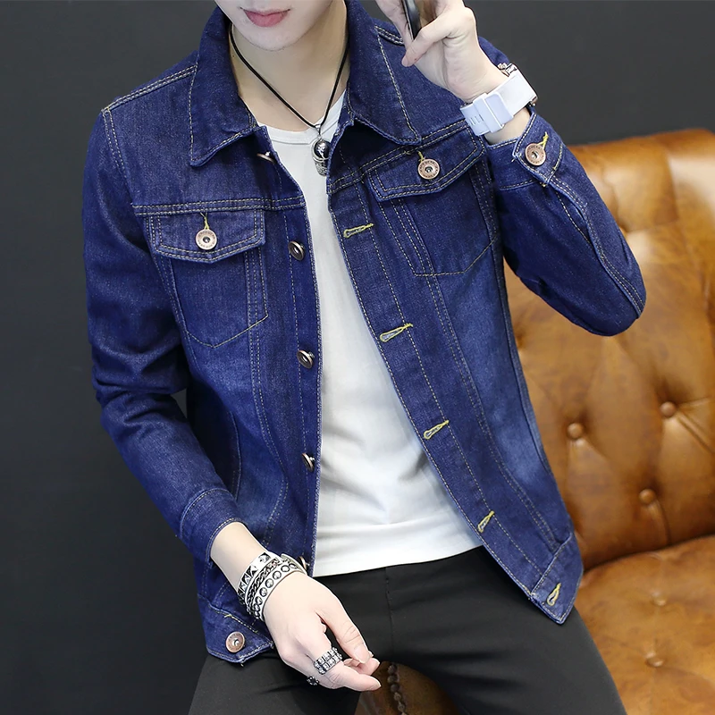 Men Jacket and Coats Brand Clothing Denim Fashion Mens Jeans Spring Autumn Outwear Male Jaqueta Masculino | Мужская одежда