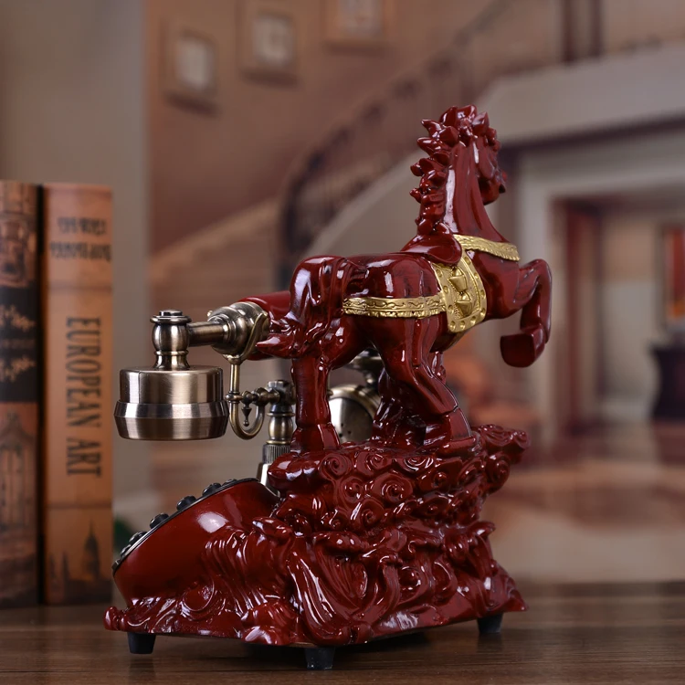 Европейский стиль ретро Модный античный домашний телефон подлинное Специальное