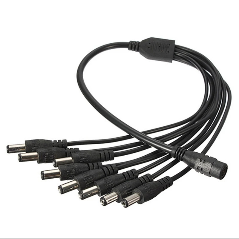 

Professional DC Splitter Cable Power Extension Cord Cable 1 to 8 Port DC