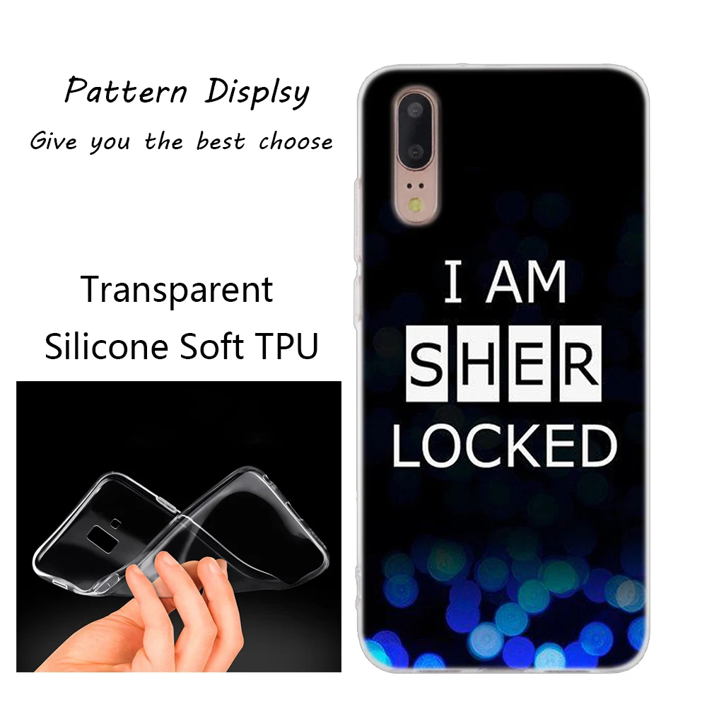 013 Популярный силиконовый чехол 221B i am Sherlock Holmes Sherlocked для huawei P30 P20 P10 P9 P8 Lite P30 P20 Pro Mini P Smart Plus - Цвет: 013