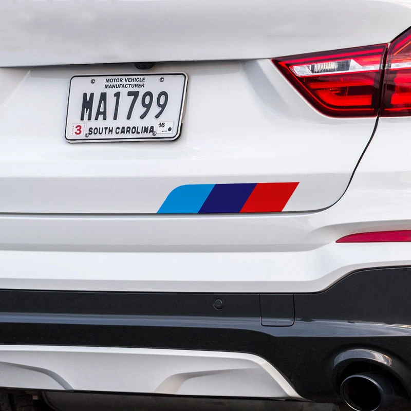 SRXTZM багажник автомобиля и наклейки на автомобиль сбоку юбка для Bmw E90 E46 F30 F10 F07 F34 X3