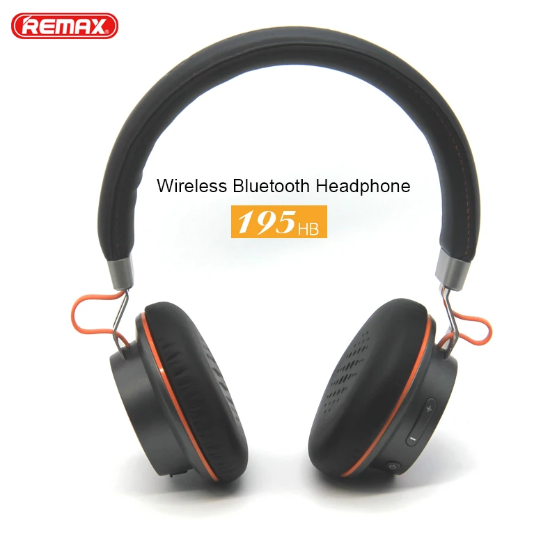 

Беспроводные Bluetooth-наушники Remax 195HB, стереогарнитура «свободные руки», Накладные наушники с микрофоном для мобильный телефон