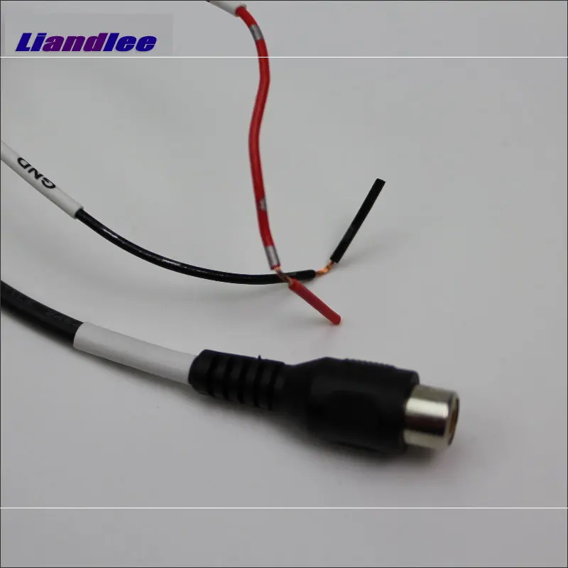 Переходник Liandlee RCA для Mazda 3 Mazda3 MB Hatchback 2014 2017 камера заднего вида оригинальный