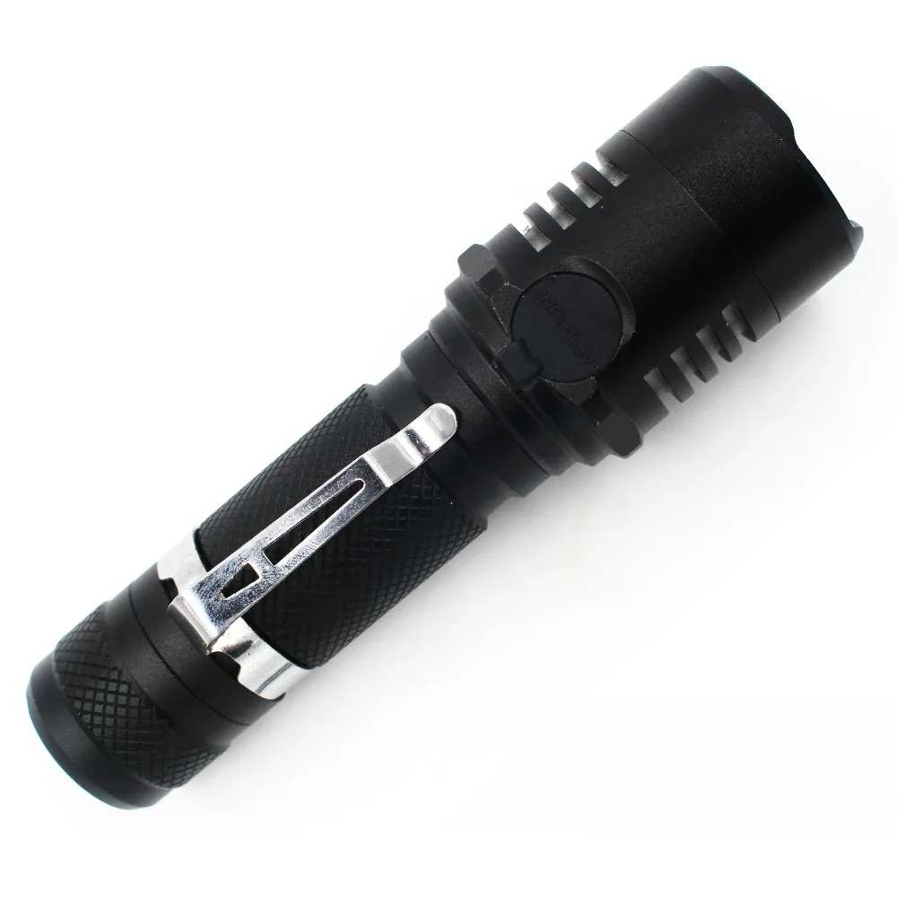 XML-L2 LED L2 Flashlight Zoomable 5000LM Torch Waterproof lanterna tactical Flash Light USB Rechargeable 18650 Battery | Освещение