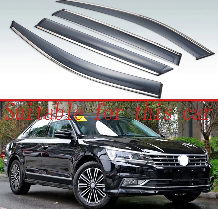 4 шт. защитный козырек для VW Passat 2011 2018|Навесы и укрытия| |