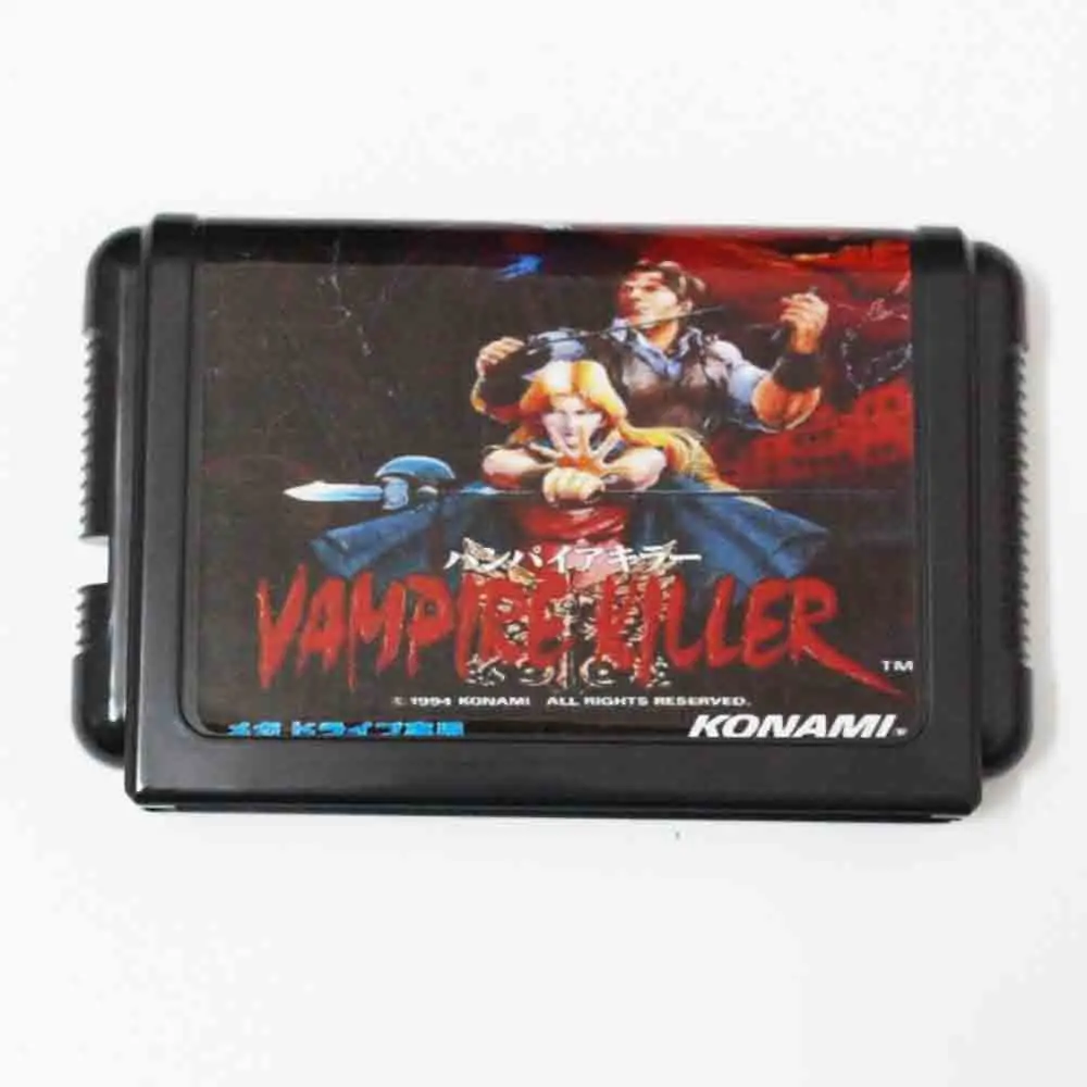 Вампира убийца PAL-J/NTSC-J игровой картридж 16 бит MD карточная игра для Sega игры Mega Drive