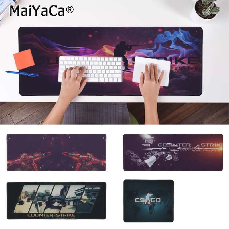 

Maiyaca новый дизайн Counter Strike CSGO Комфортный коврик для мыши игровой коврик для мыши Бесплатная доставка большой коврик для мыши Коврик для клав...