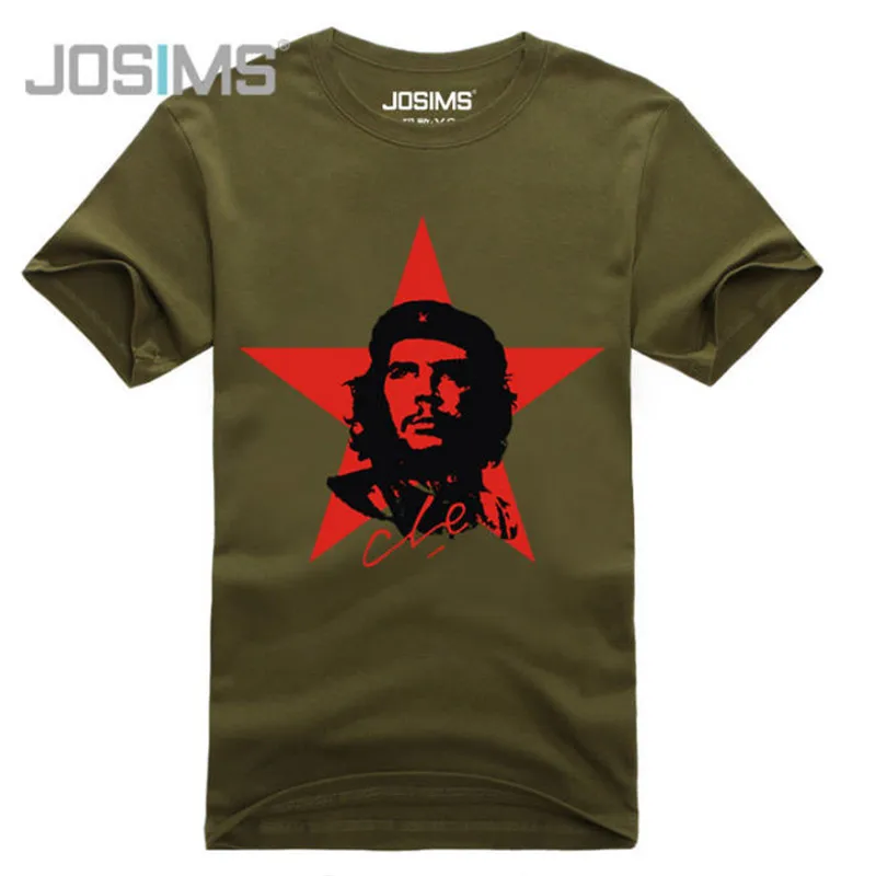 Оригинальные мужские футболки Che Guevara знаменитый бренд футболка с короткими