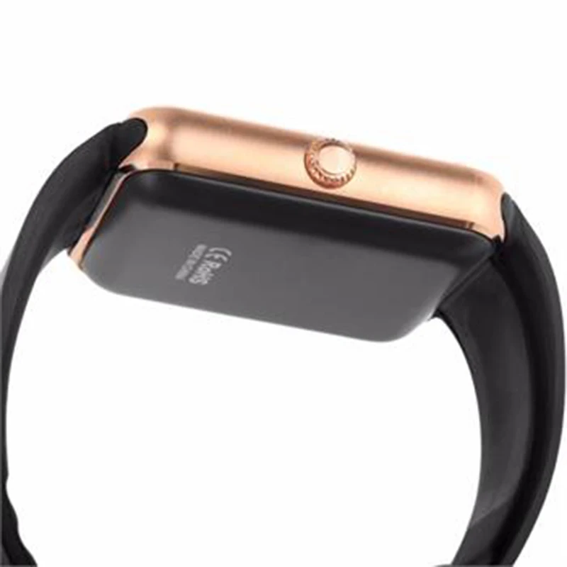 Bluetooth Smart часы Для мужчин GT08 с Сенсорный экран большой Батарея Поддержка сим-карта