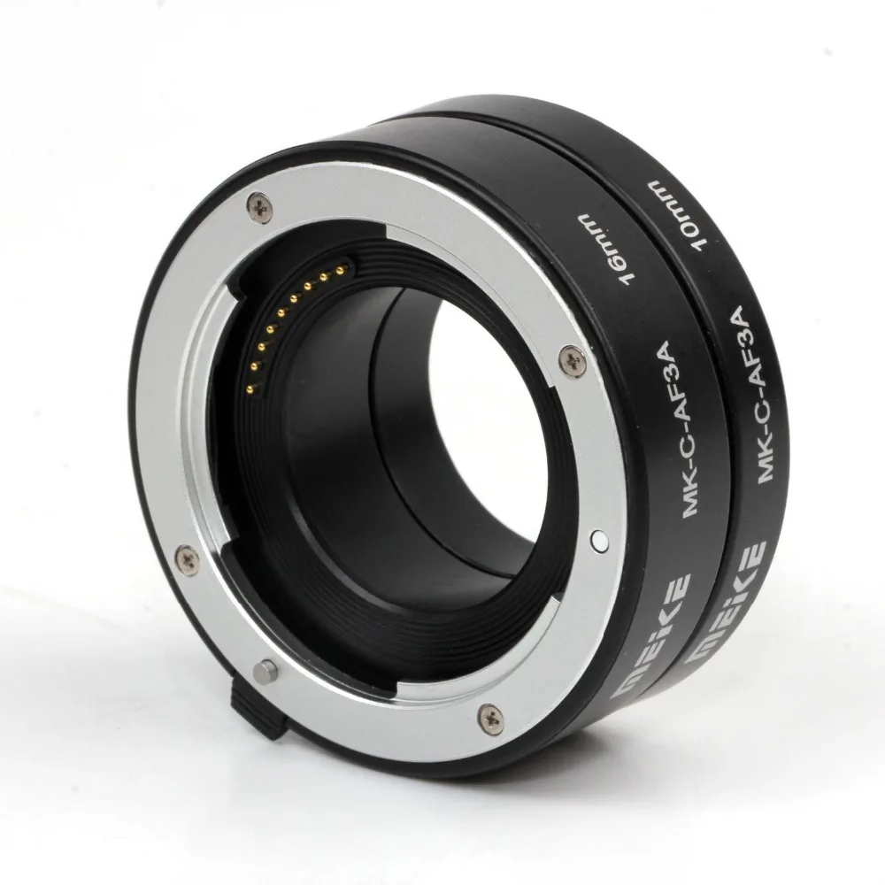 Металлическая удлинительная трубка Meike для Canon EOS M с автофокусом AF макро 10 мм 16
