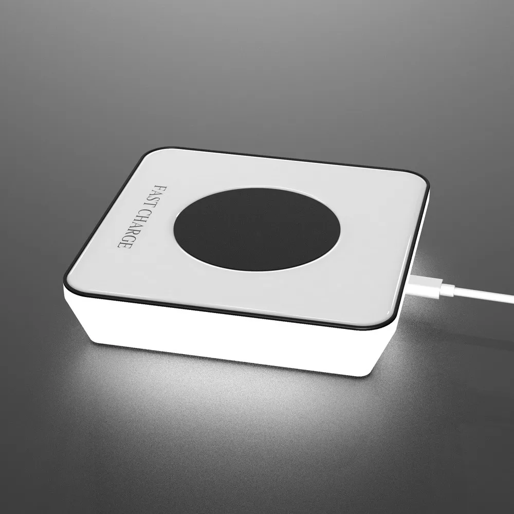 EPULA Wireless Charger For iPhone 8 Plus / X Fast Charging Samsung S8 Edge S7 Nexus5 Lumia 1520 Qi | Электроника