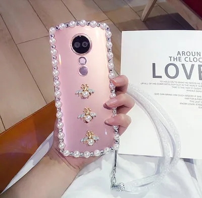 Роскошный чехол сверкающий с блестками для iphone X XS MAX XR 8 Plus 7 Crystal Bee 11 Pro 6 6S 5 5S SE| |