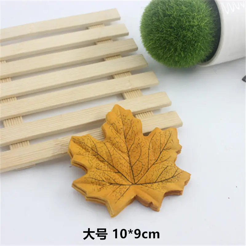 50 шт. искусственные цветы для украшения сцены 9 см|maple leaf|leaf leavesartificial silk flowers |
