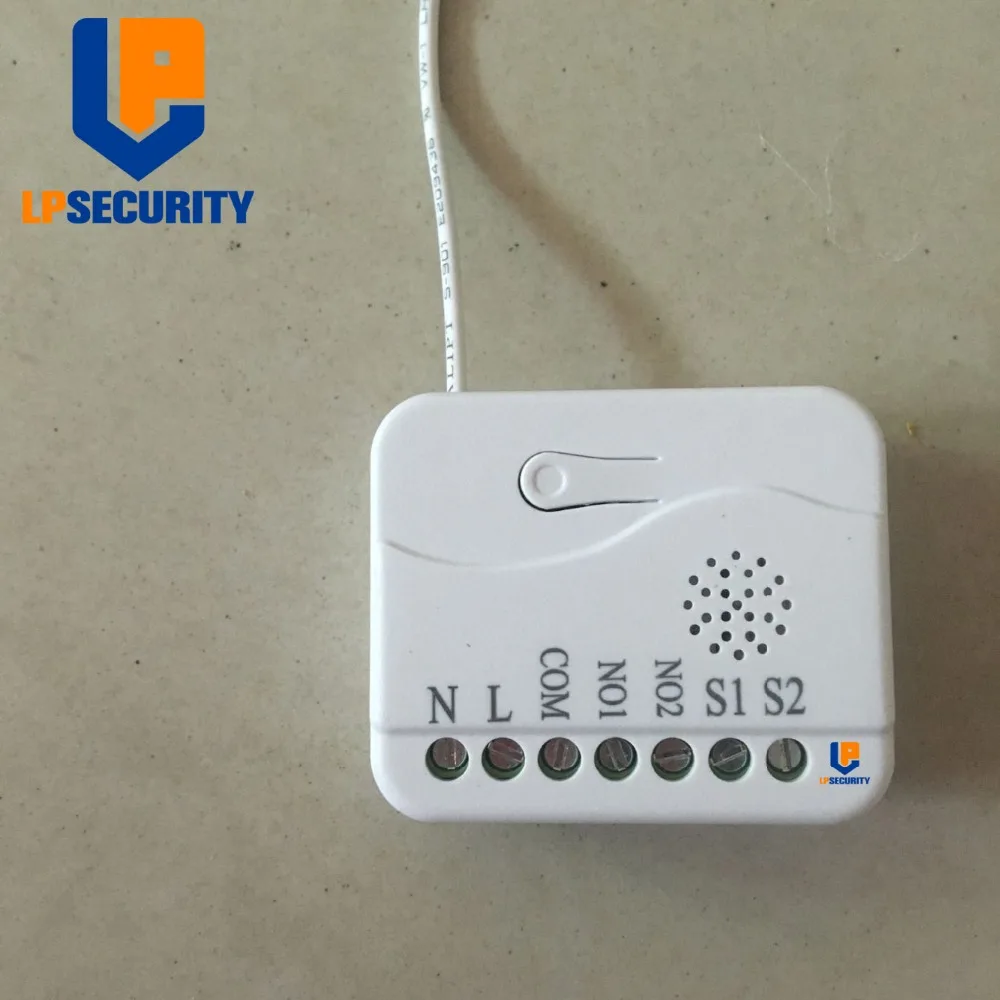 LPSECURITY система умного дома TZ74 вкл/выкл zwave релейный модуль переключателя с монитором питания 868,42 МГц Частота ЕС