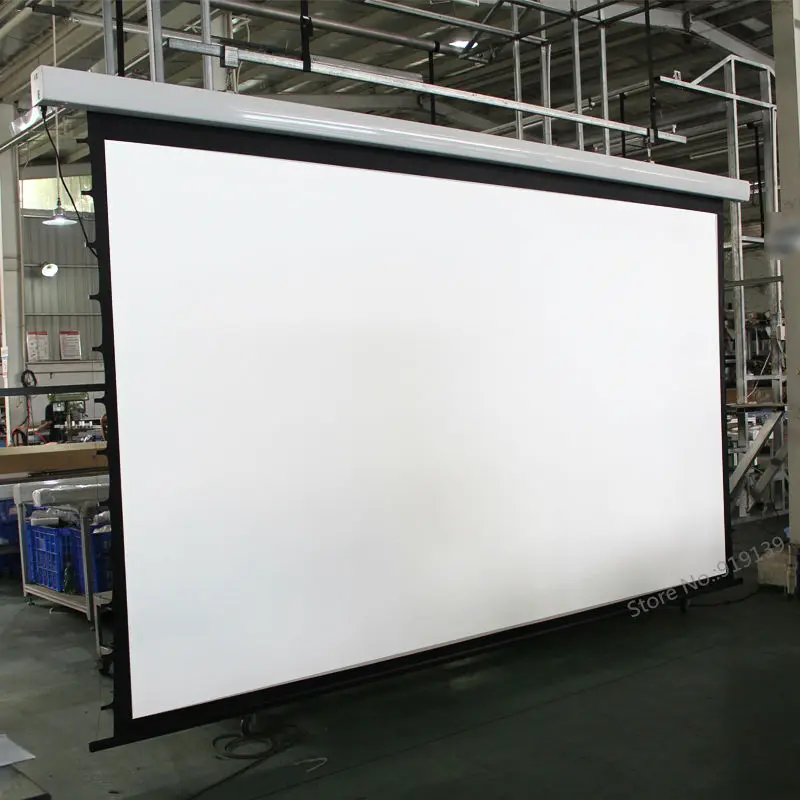 135 &quotДиагональ 16:9 широкоэкранный экран Натяжной Электрический проекционный с