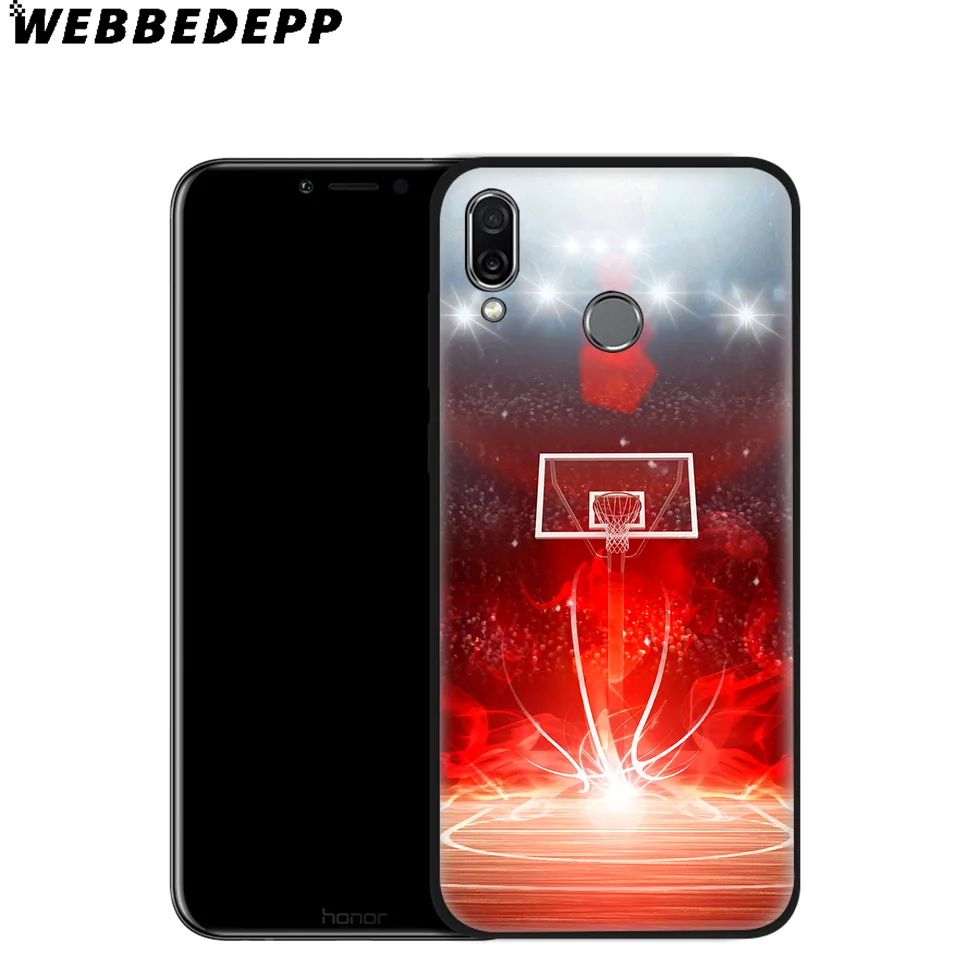 WEBBEDEPP basketball Art Flight Soft Case for Huawei Mate Honor 20 6A 7A 7C 7X 8 9 9X 10 View Lite Pro 30 |
