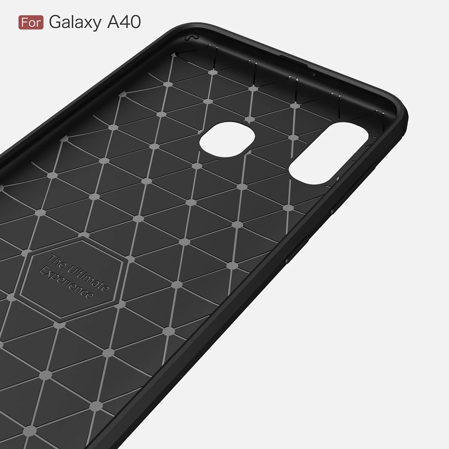 Для samsung Galaxy A40 40A силиконовый чехол ТПУ SM-A405FN/DS SM-A405F/DS бампер из углеродного волокна крышка SM-A405F SM-A405FN мягкие принципиально