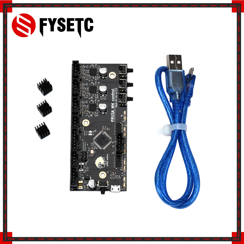 

Cloned Prusa i3 MK3 Multi Material 2.0 upgrade MM control board With TMC2130 Chip Prusa MMU2 Control Board