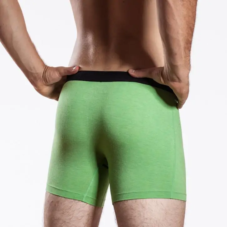 3-pack мужское вискозное мягкое нижнее белье VIBE Современный Fit боксер североамериканский Размер~ без коробки