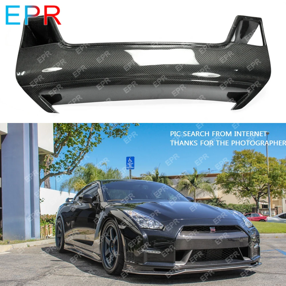 Для Nissan R35 GTR (2013 2018) крышка носа из углеродного волокна комплект для стайлинга