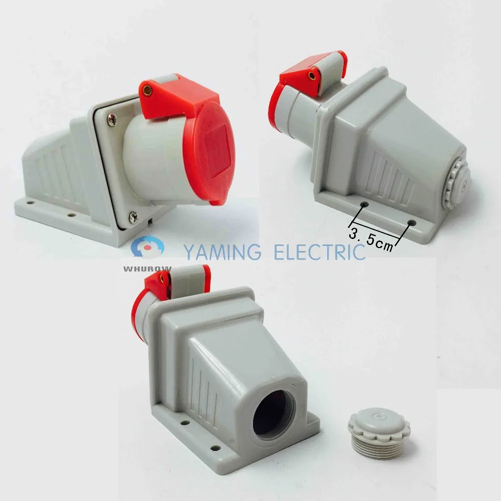 3 pin штепсельная вилка и розетка 16Amp Американская классификация проводов 2р+ электронная сигарета брызг кабель защищенный Промышленный разъем мужского и женского пола вилки и розетки