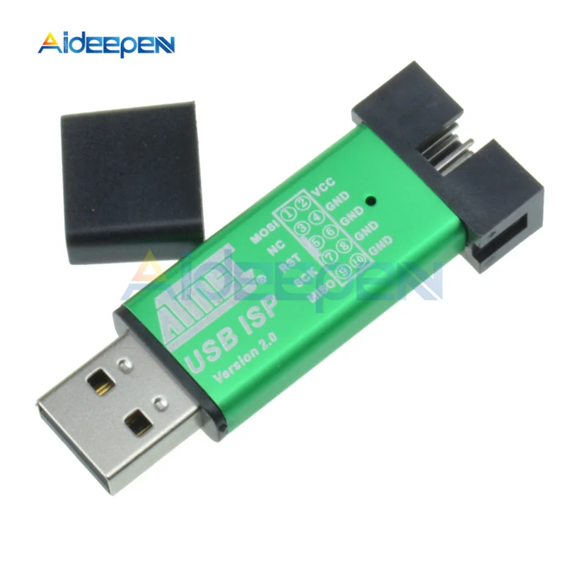 Программатор USBASP USBISP ISP с Загрузчиком интерфейса USB 1 0/2 0 для Arduino 51 ATMEL AVR