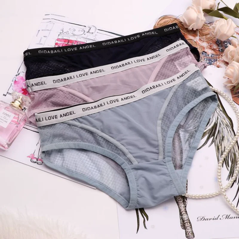 SP& CITY, спортивный стиль, модное сексуальное женское нижнее белье, прозрачные трусики, стринги для секса, с буквенным принтом, хлопковое нижнее белье